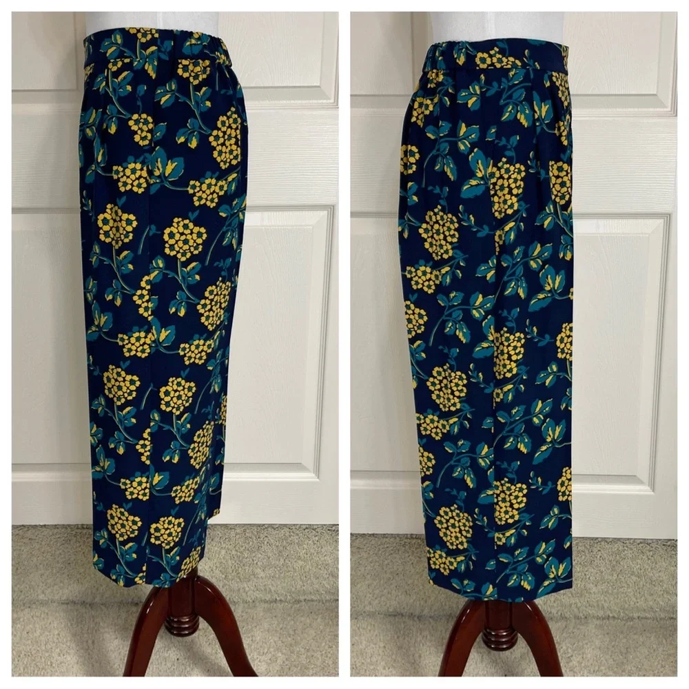 J. Crew Drapey Crepe Wrap Top and matching pants
